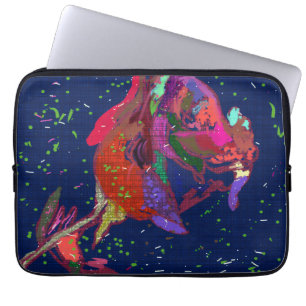 Funda Para Portátil Flor fenomenalmente coloreada