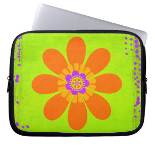 Funda Para Portátil Flor hippie