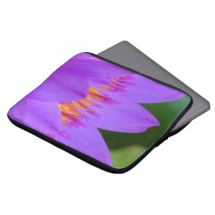 Funda Para Portátil Flor púrpura de la flor del lirio de agua