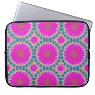 Funda Para Portátil Flor retro floral Mandala psicodélica