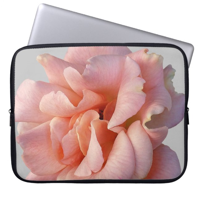 Funda Para Portátil flor rosa rosa rosa rosa (Frente)