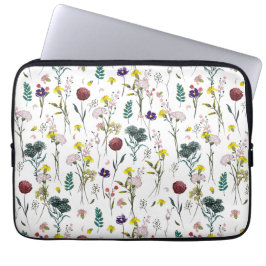 Funda Para Portátil Flor Silvestre Vibrante