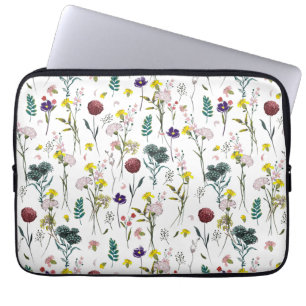 Funda Para Portátil Flor Silvestre Vibrante