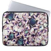 Flor virtual confusa en tonos degradados