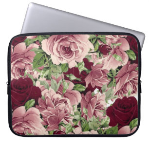 Funda Para Portátil Flora de manga para portátiles