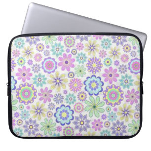 Funda Para Portátil Flora de manga para portátiles