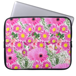 Funda Para Portátil Flora de manga para portátiles