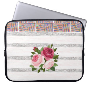 Funda Para Portátil Flora de manga para portátiles