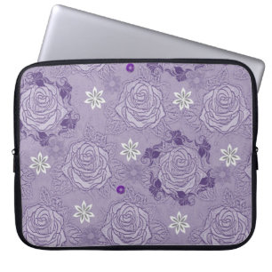 Funda Para Portátil Flora de manga para portátiles