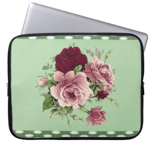Funda Para Portátil Flora de manga para portátiles