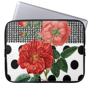 Funda Para Portátil Flora de manga para portátiles