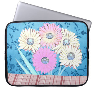 Funda Para Portátil Flora de manga para portátiles