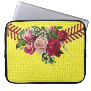 Funda Para Portátil Flora de manga para portátiles