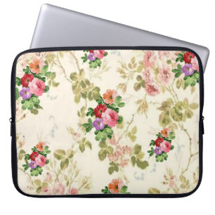Funda Para Portátil Flora de manga para portátiles