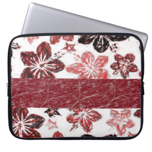 Funda Para Portátil Flora de manga para portátiles
