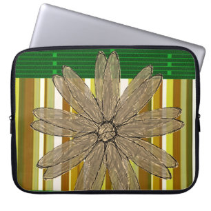 Funda Para Portátil Flora de manga para portátiles