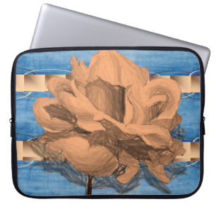 Funda Para Portátil Flora de manga para portátiles