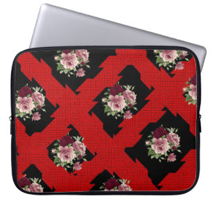 Funda Para Portátil Flora de manga para portátiles