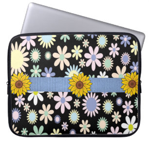 Funda Para Portátil Flora de manga para portátiles