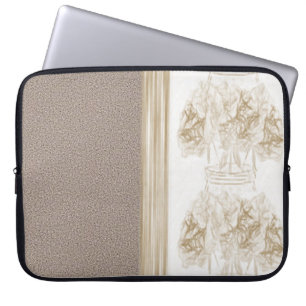 Funda Para Portátil Flora de manga para portátiles