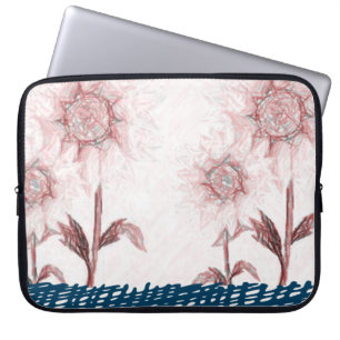 Funda Para Portátil Flora de manga para portátiles