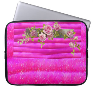Funda Para Portátil Flora de manga para portátiles