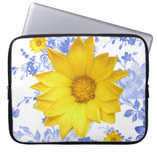 Funda Para Portátil Flora de manga para portátiles