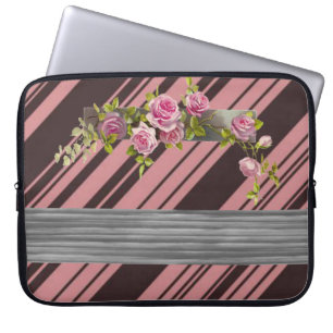 Funda Para Portátil Flora de manga para portátiles
