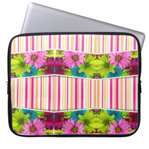 Funda Para Portátil Flora de manga para portátiles
