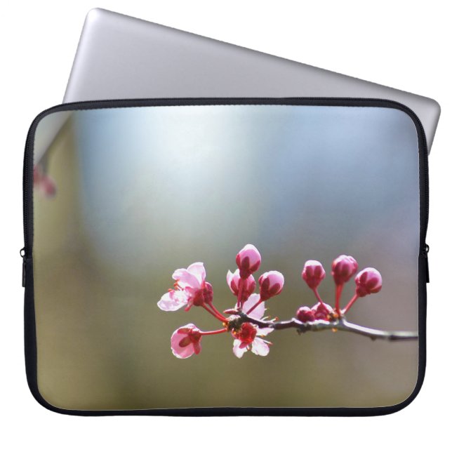 Funda Para Portátil Floraciones de la primavera (Frente)