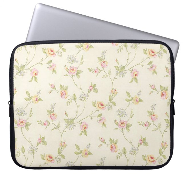 Funda Para Portátil Floral (Frente)
