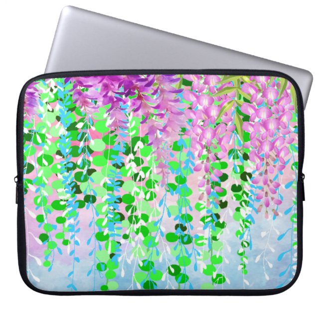 Funda Para Portátil Floral (Frente)