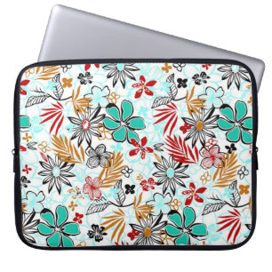Funda Para Portátil Floral