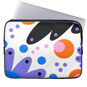 Funda Para Portátil Floral abstracta moderna
