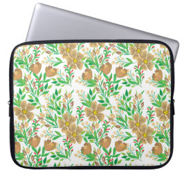 Funda Para Portátil Floral de primavera