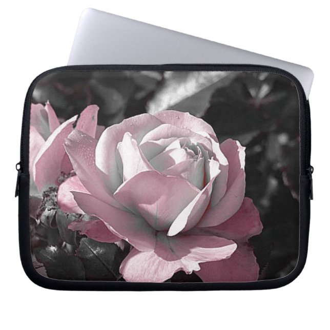 Funda Para Portátil Floral decorativa (Frente)