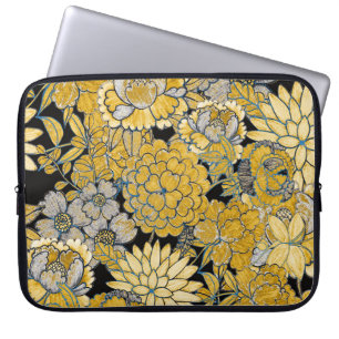 Funda Para Portátil Floral Étnica: Textura Paisley Creativa.