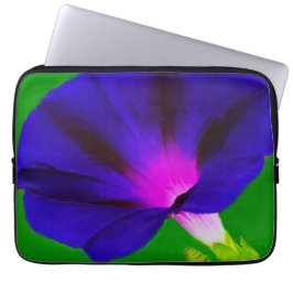 Funda Para Portátil Floral Morado-Rosa Ardiente