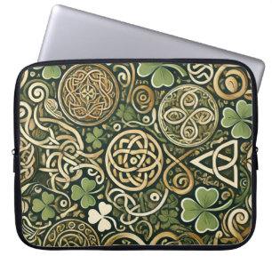 Funda Para Portátil Florecer Celta