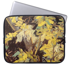Funda Para Portátil Floreciente ramas de Acacia Vincent van Gogh.
