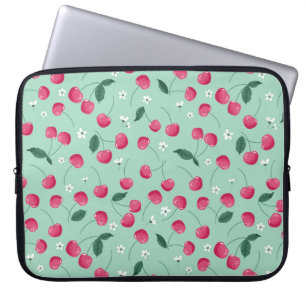 Funda Para Portátil Florecimiento de cerezos: Diseño festivo de verano