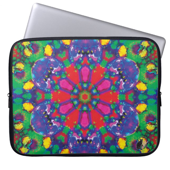 Funda Para Portátil Florence Kaleidoscope Portátil Sleeve (Frente)
