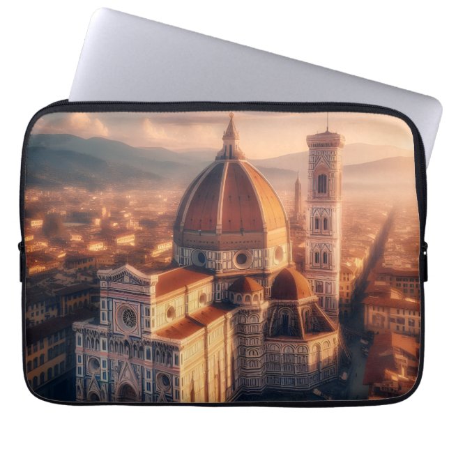 Funda Para Portátil Florencia Duomo Santa Maria del Fiore Italia Viaje (Frente)