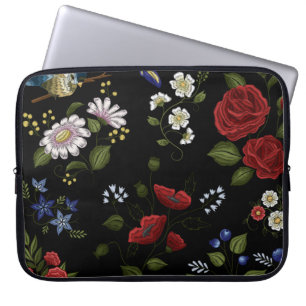 Funda Para Portátil Flores