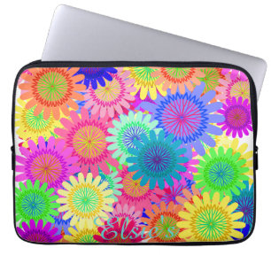 Funda Para Portátil Flores