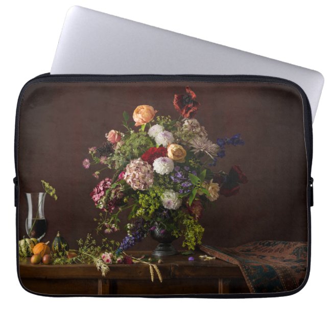 Funda Para Portátil Flores | Arreglo floral (Frente)