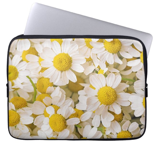 Funda Para Portátil Flores | Bunch of Chamomiles (Frente)
