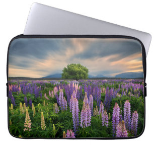 Funda Para Portátil Flores   Campo de la lupa en Nueva Zelanda