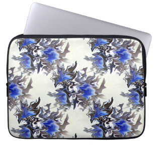 Funda Para Portátil Flores congeladas.........