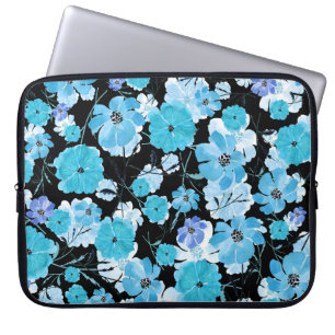 Funda Para Portátil Flores de acuarela: Un Tapiz Delicado